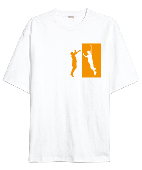 Tisho - Basketbol Çocukları Oversize Unisex Tişört