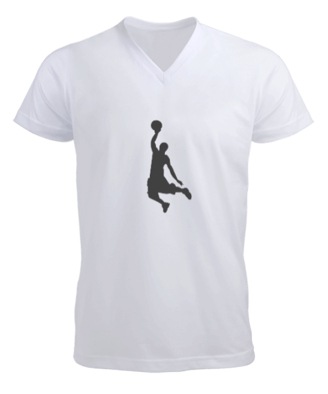 Tisho - Basketbol Erkek Kısa Kol V Yaka Tişört