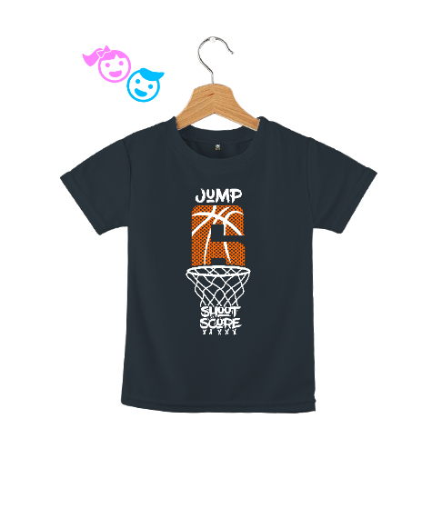 Tisho - Basketbol - Jump - Zıpla - Pota Füme Çocuk Unisex