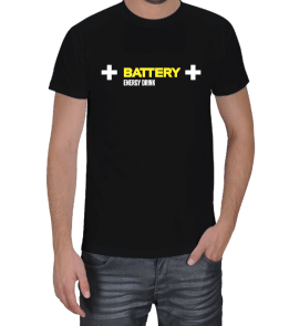 Tisho - Battery Erkek Tişört