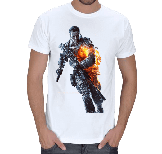 Tisho - Battlefield 4 T-Shirt Erkek Tişört