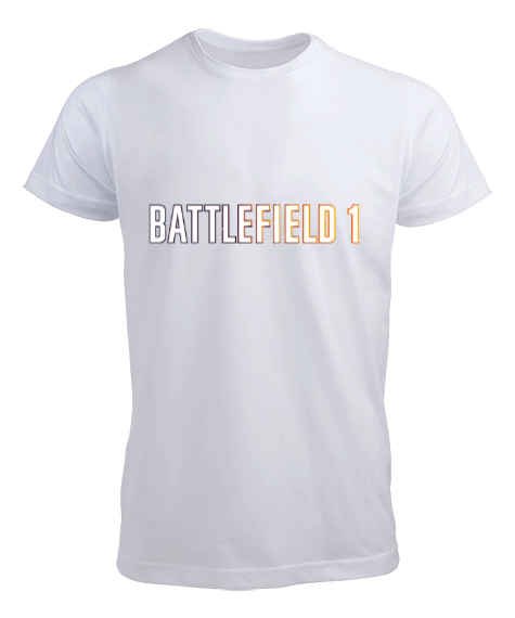 Tisho - Battlefield oyun Logo Erkek Tişört