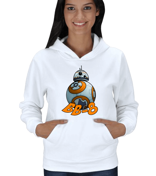 Tisho - bb-8 Kadın Kapşonlu