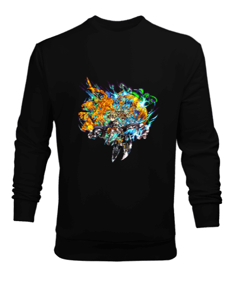 Tisho - BB002- Brave FrontierTasarım Erkek Sweatshirt