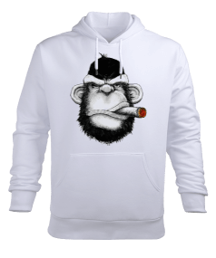 Tisho - BB010 - Goril Erkek Kapüşonlu Hoodie Sweatshirt