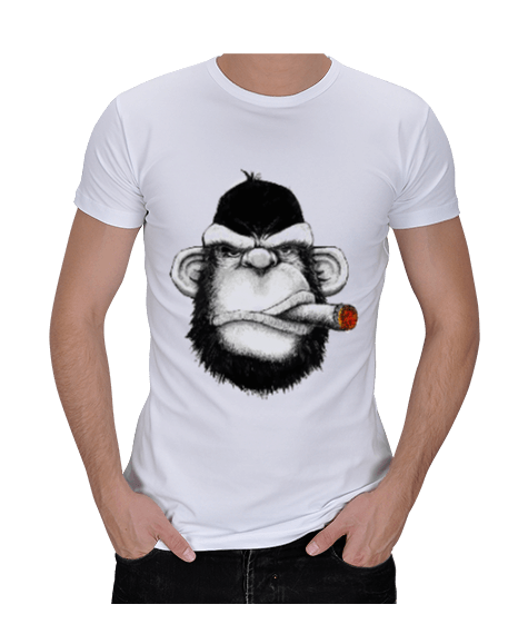 Tisho - BB010 - Goril Erkek Regular Kesim Tişört