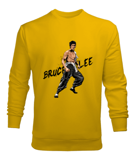 Tisho - BB011 - Bruce Lee Erkek Sweatshirt
