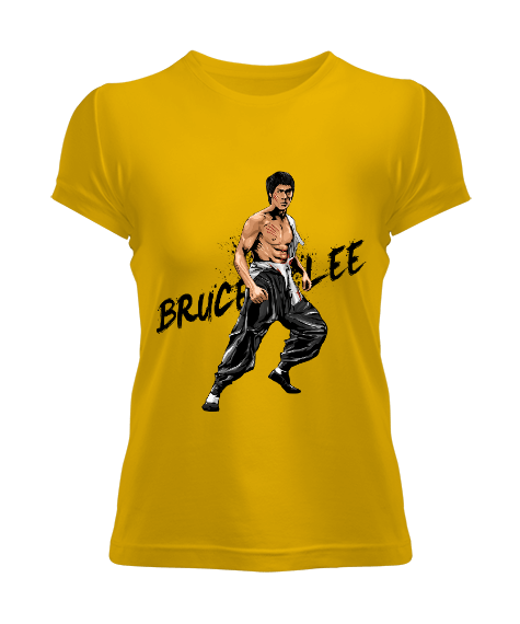 Tisho - BB011 - Bruce Lee Kadın Tişört