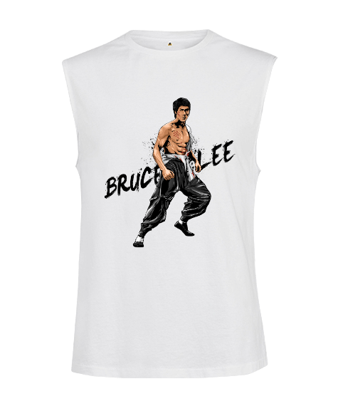 Tisho - BB011 - Bruce Lee Kesik Kol Unisex Tişört