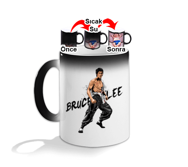Tisho - BB011 - Bruce Lee Sihirli Kupa Bardak