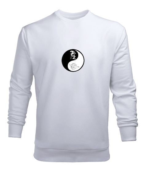 Tisho - BB011 - Ying Yang Erkek Sweatshirt