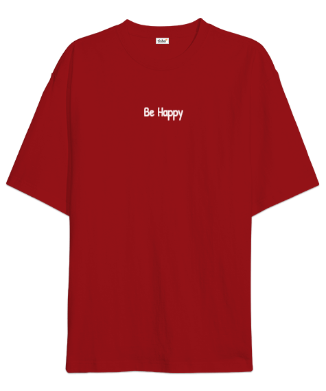 Tisho - Be Happy Oversize Unisex Tişört