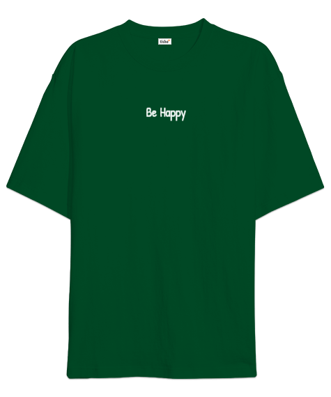 Tisho - Be Happy Oversize Unisex Tişört