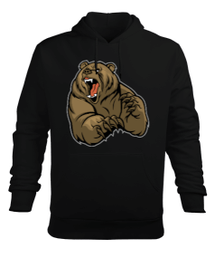 Tisho - Bear T2 Erkek Kapüşonlu Hoodie Sweatshirt