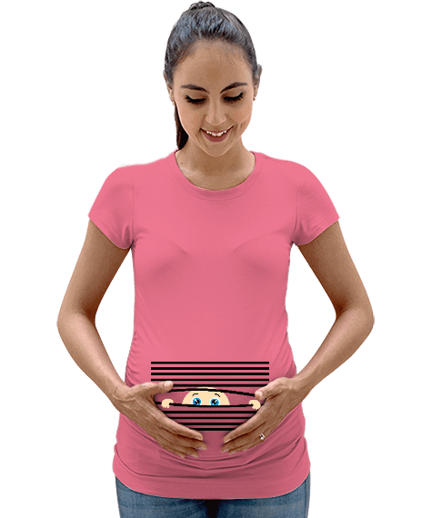 Tisho - Bebek Geliyor Kadın Hamile Tişört