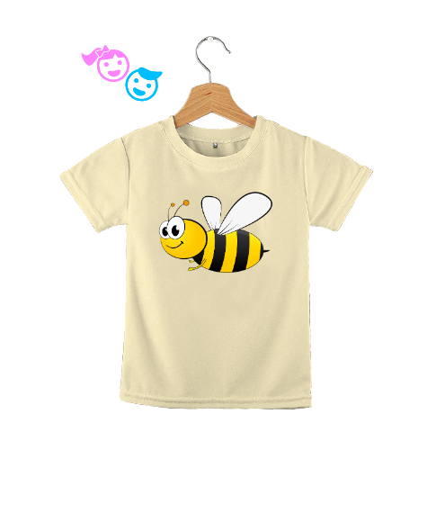 Tisho - Bee - Arı Vız Vız Krem Çocuk Unisex