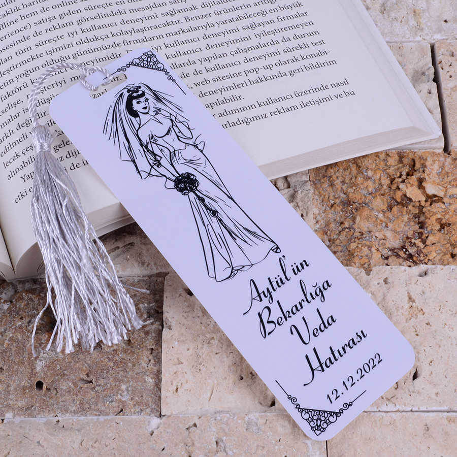 Tisho - Bekarlığa Veda Kitap Ayracı Hediyesi
