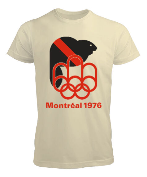 Tisho - Ben Bu Yaz Neredeydim - Montreal 1976 Krem Erkek Tişört