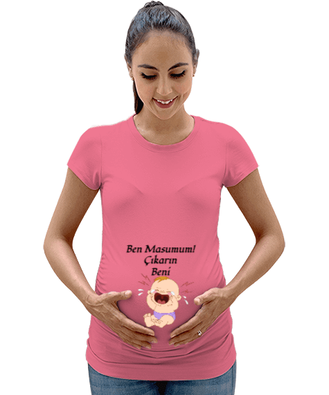 Tisho - BenMasumum Kadın Hamile Tişört