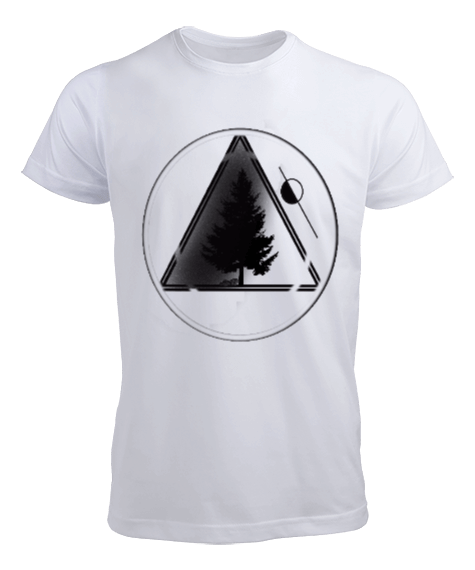 Tisho - Berceste mens triangle design Erkek Tişört