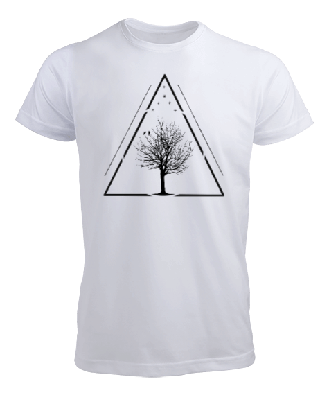 Tisho - Berceste mens triangle design Erkek Tişört