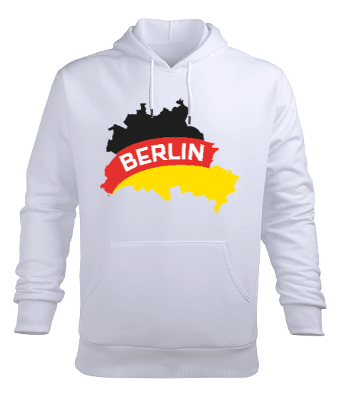 Tisho - BERLIN Erkek Kapüşonlu Hoodie Sweatshirt