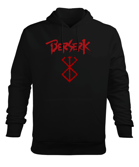 Tisho - Berserk Erkek Kapüşonlu Hoodie Sweatshirt