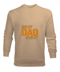 Tisho - Best dad ever Erkek Sweatshirt