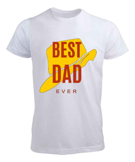 Tisho - Best Dad Ever Erkek Tişört