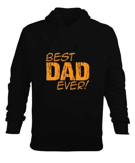 Tisho - BEST DAD EVER sweat Erkek Kapüşonlu Hoodie Sweatshirt Erkek Erkek Kapüşonlu Hoodie Sweatshirt