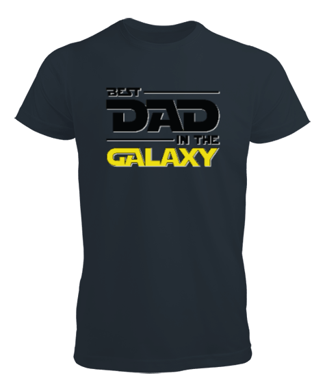 Tisho - Best Dad in The Galaxy Erkek Tişört