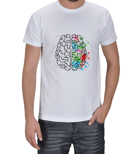 Tisho - Beyin Tasarımlı Erkek Tişört