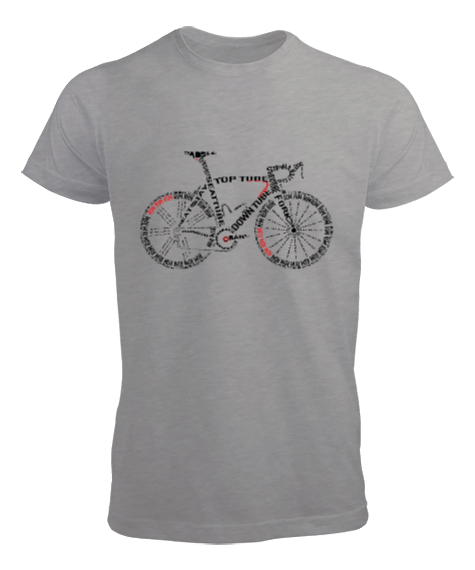 Tisho - BI-01 Bisiklet Parçaları Erkek Tişört