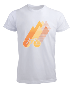 Tisho - BI-02 Bisiklet ve Dağlar Erkek Tişört
