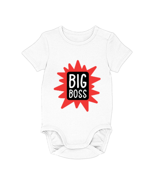 Tisho - Big Boss Koca Patron Beyaz Bebek Zıbını