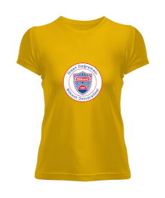Tisho - Bilkentli 1 Yellow Kadın Tişört