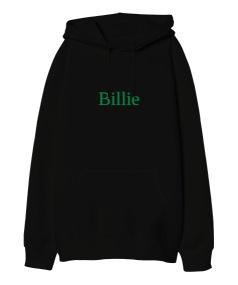 Billie Oversize Unisex Kapüşonlu Sweatshirt - Thumbnail