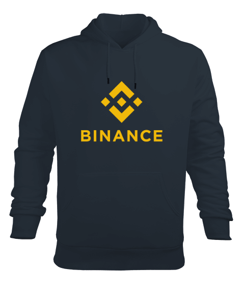 Tisho - Binance v1 Fume Erkek Kapüşonlu Hoodie Sweatshirt