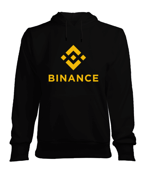 Tisho - Binance v1H Black W Kadın Kapşonlu Hoodie Sweatshirt