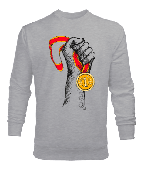 Tisho - Bir Numara Erkek Sweatshirt