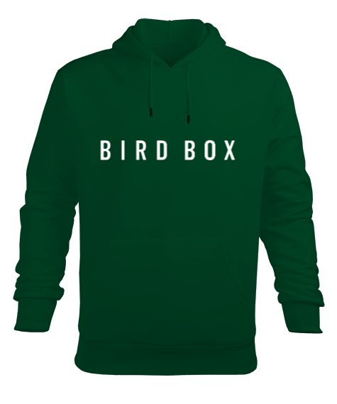 Tisho - Bird Box Erkek Kapüşonlu Hoodie Sweatshirt