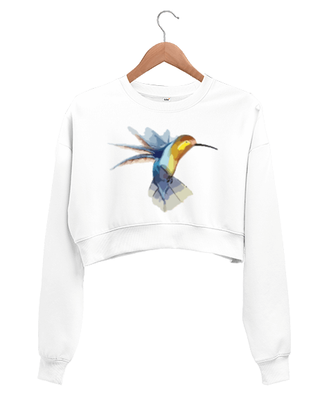 Tisho - birdy Kadın Crop Sweatshirt