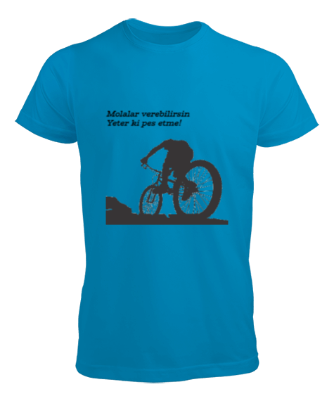 Tisho - Bisiklet Maviliği Erkek Tişört