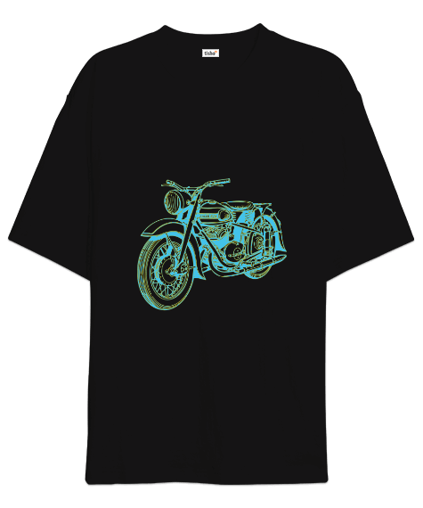 Tisho - Bisiklet Oversize Unisex Tişört