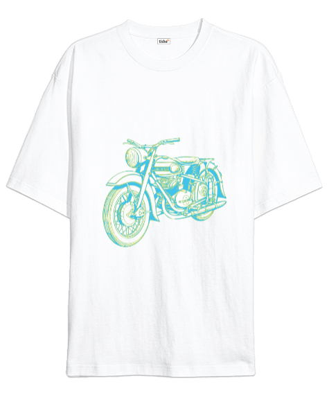 Tisho - Bisiklet Oversize Unisex Tişört