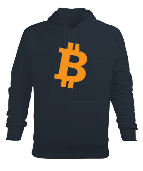 Tisho - Bitcoin Erkek Kapüşonlu Hoodie Sweatshirt