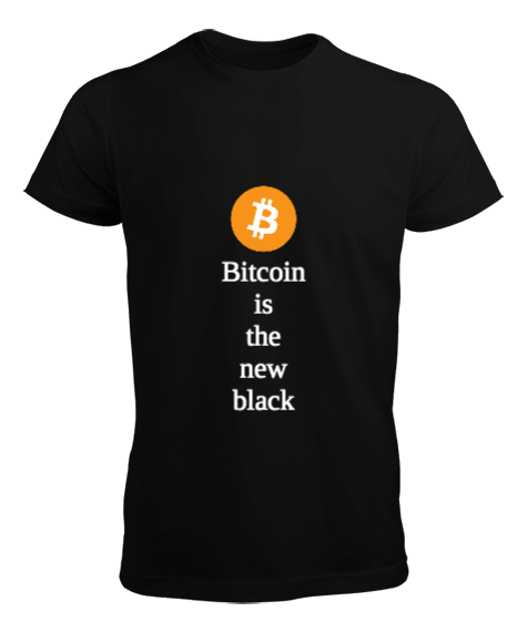 Tisho - Bitcoin is the new Black Erkek Tişört