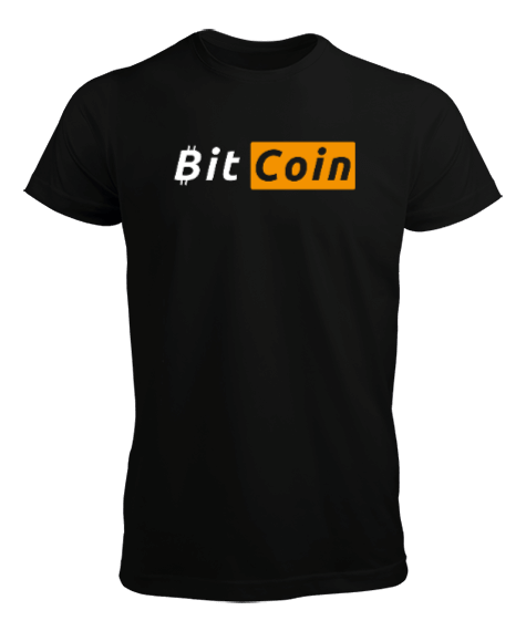 Tisho - Bitcoin Kripto BTC V4 Erkek Tişört