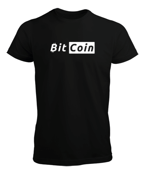 Tisho - Bitcoin Kripto BTC v9 Erkek Tişört