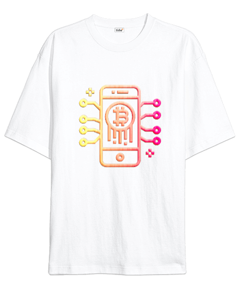 Tisho - Bitcoin Oversize Unisex Tişört